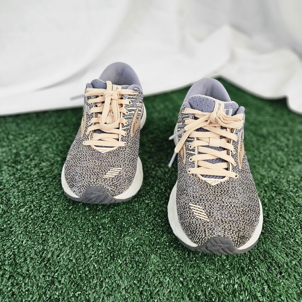 Brooks Women's Gray and Light Pink Running Sneakers - Picture 6 of 11